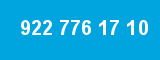922 776 17 10 922 776 17 10